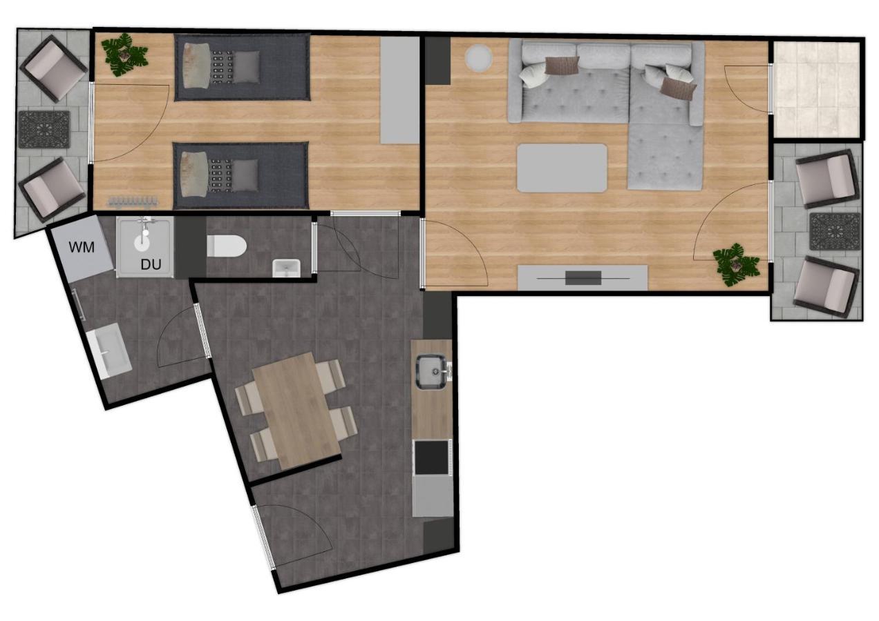 Smarte Dachgeschosswohnung Mit 2 Terrassen Direkt Am Hauptbahnhof Vienna Exterior photo